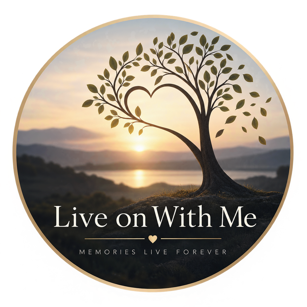 Live on With Me. Memories live forever.